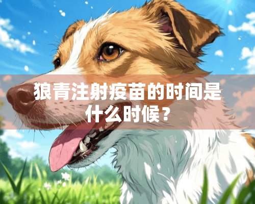 狼青注射**的时间是什么时候？