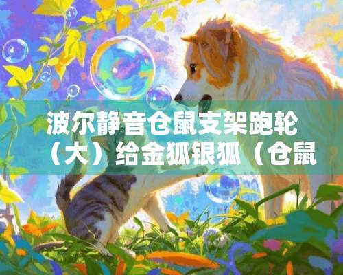 波尔静音仓鼠支架跑轮（大）给金狐银狐（仓鼠）跑，大了吗？不知道能不能跑转？