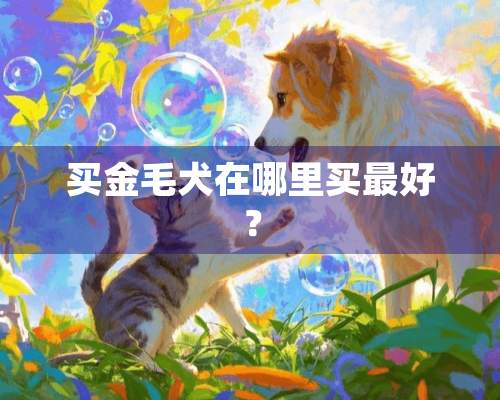 买金毛犬在哪里买最好？