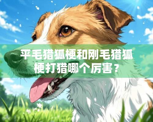 平毛猎狐梗和刚毛猎狐梗打猎哪个厉害？