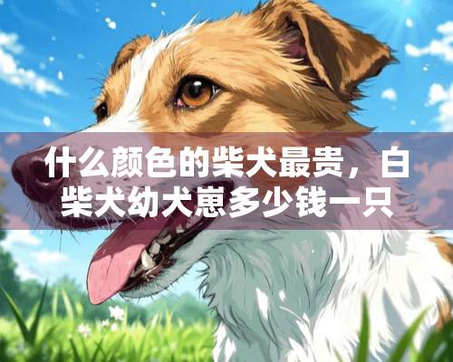 什么颜色的柴犬最贵，白柴犬幼犬崽多少钱一只，黑柴犬