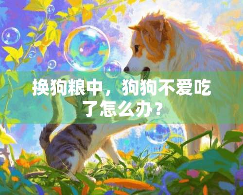 换狗粮中，狗狗不爱吃了怎么办？