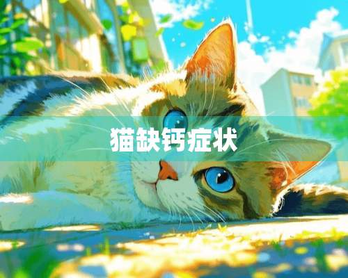 猫缺钙症状