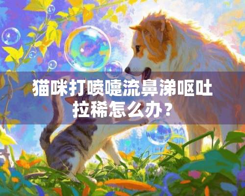 猫咪打喷嚏流鼻涕呕吐拉稀怎么办？