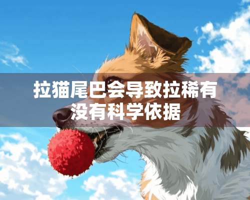 拉猫尾巴会导致拉稀有没有科学依据