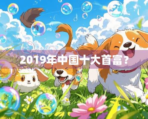 2019年中国十大首富？