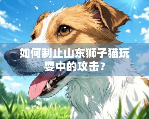 如何制止山东狮子猫玩耍中的攻击？