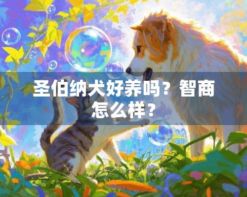 圣伯纳犬好养吗？智商怎么样？