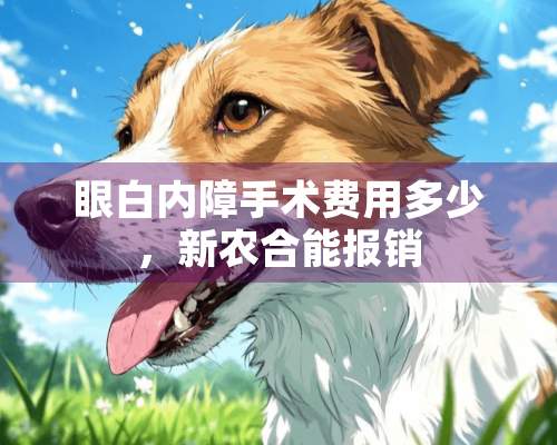 眼白内障手术费用多少，新农合能报销