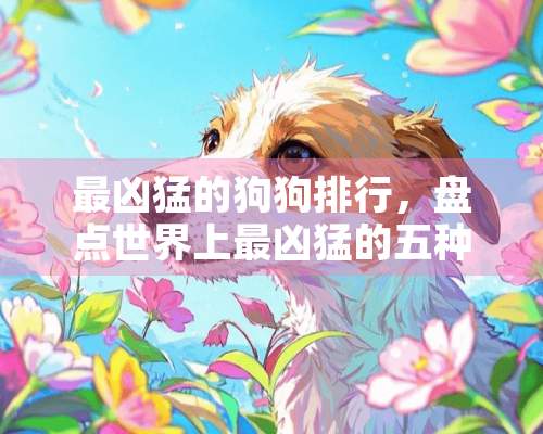 最凶猛的狗狗排行，盘点世界上最凶猛的五种狗狗