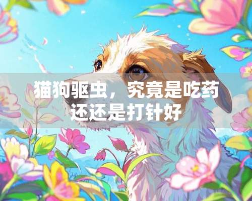 猫狗驱虫，究竟是吃药还还是打针好