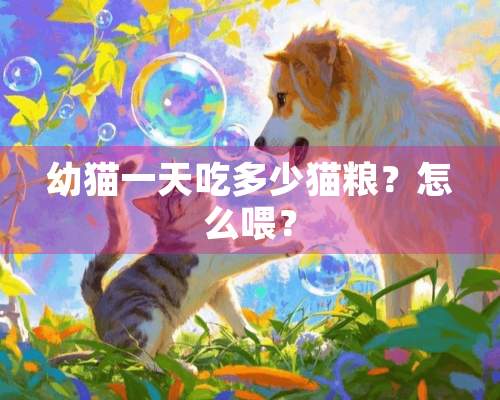 幼猫一天吃多少猫粮？怎么喂？