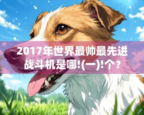 2017年世界最帅最先进战斗机是哪!(一)!个？