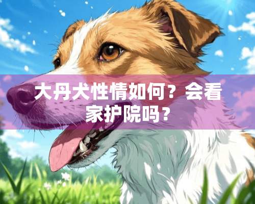 大丹犬性情如何？会看家护院吗？