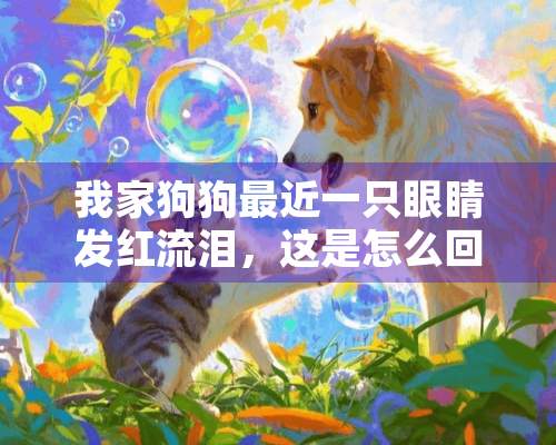 我家狗狗最近一只眼睛发红流泪，这是怎么回事呀？